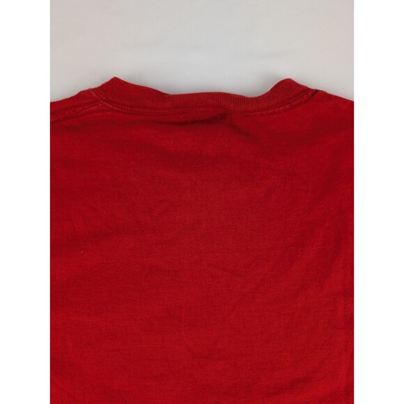 Kids L 10/12 ROCKER SUPREME LONG SLEEVE PULLOVER RED Vintage - Picture 8 of 8